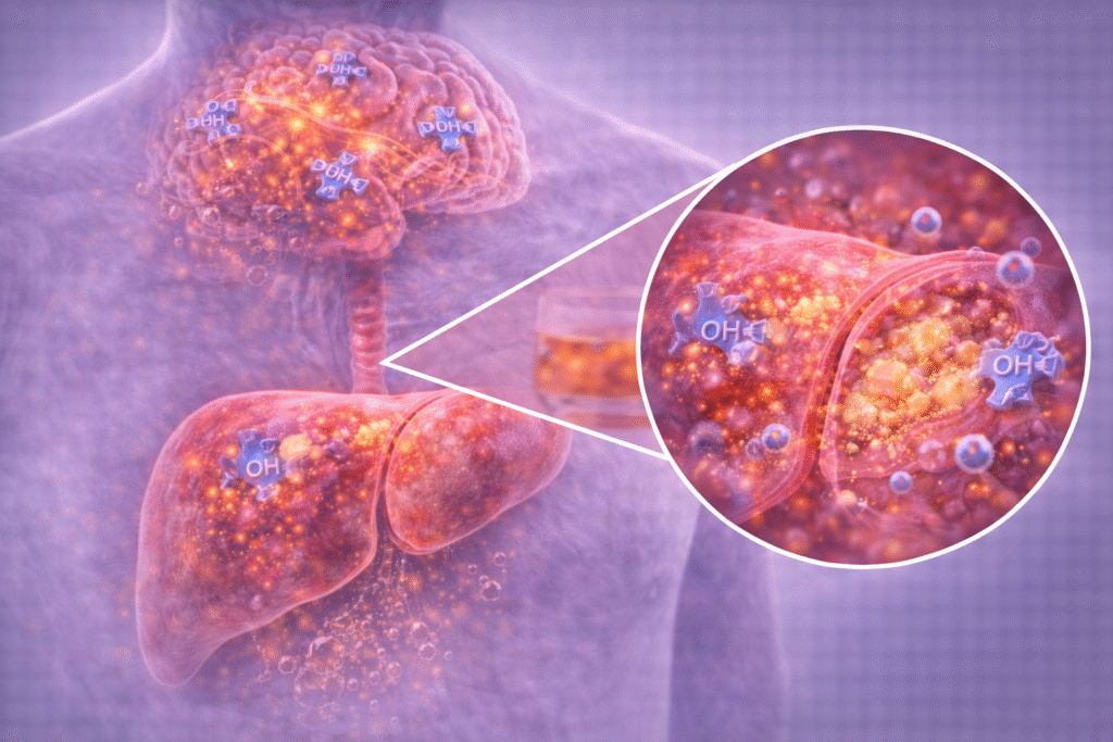 alkoholvergiftung eine visuelle darstellung