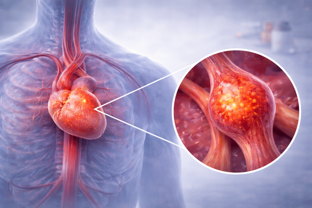 aneurysma im aorta detaillierte darstellung